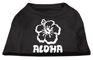 Aloha Flower Screen Print Shirt in Many Colors