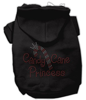Candy Cane Princess Rhinestone Hoodie