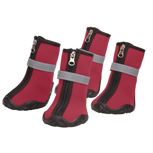 ThermaPet Neoprene Boots in Red