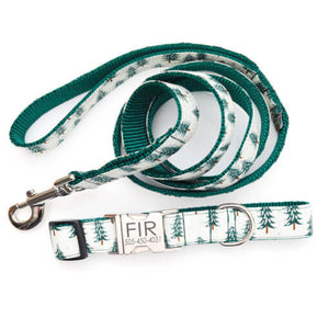 OH Christmas Tree Holiday Dog Collar in Green